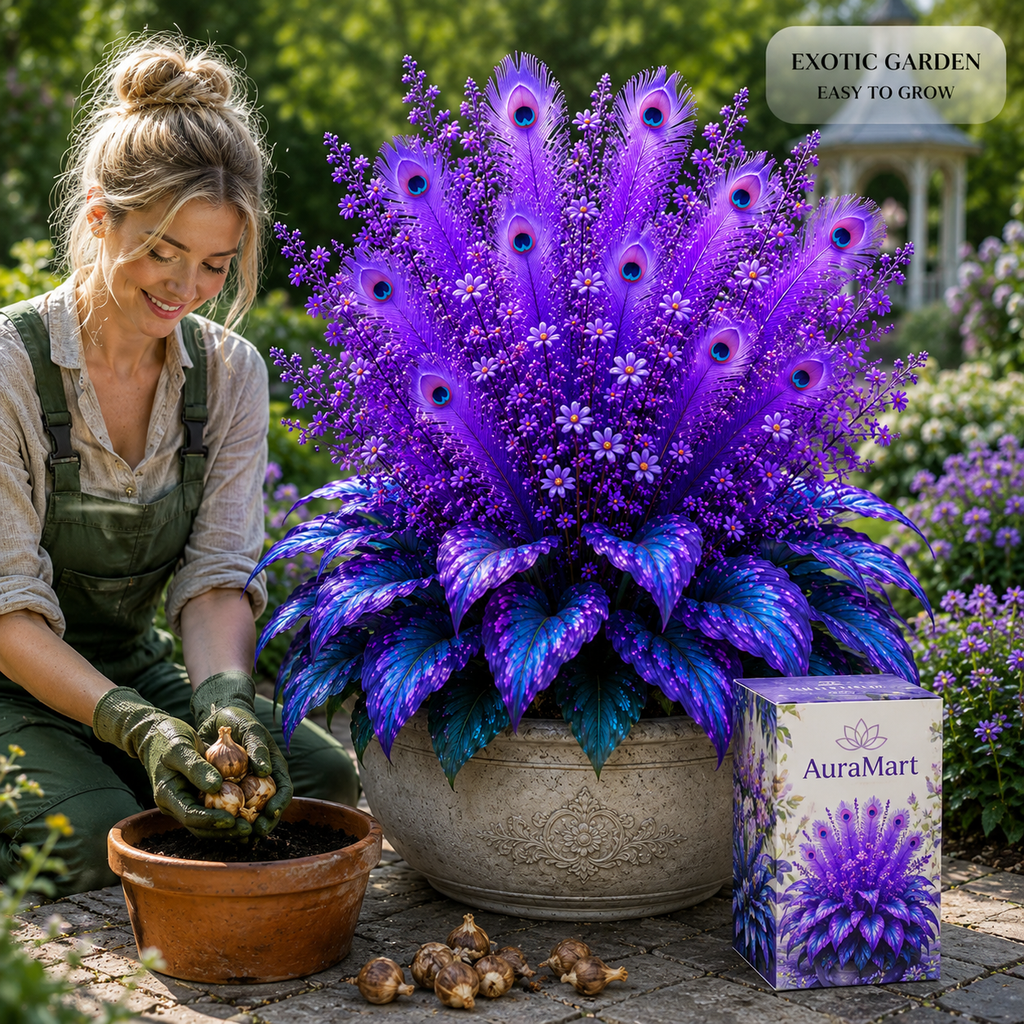 Peacock Flame Hosta Bulbs for Shade Garden on a clean background