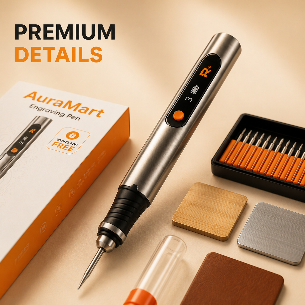 The Original Customizer Engraving Pen external surface and finish detail