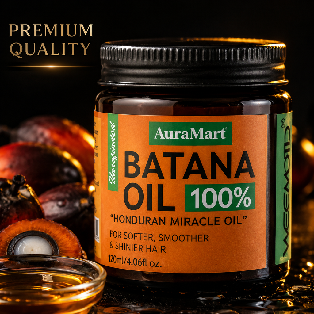 100% Raw Batana Oil for Hair external surface and finish detail