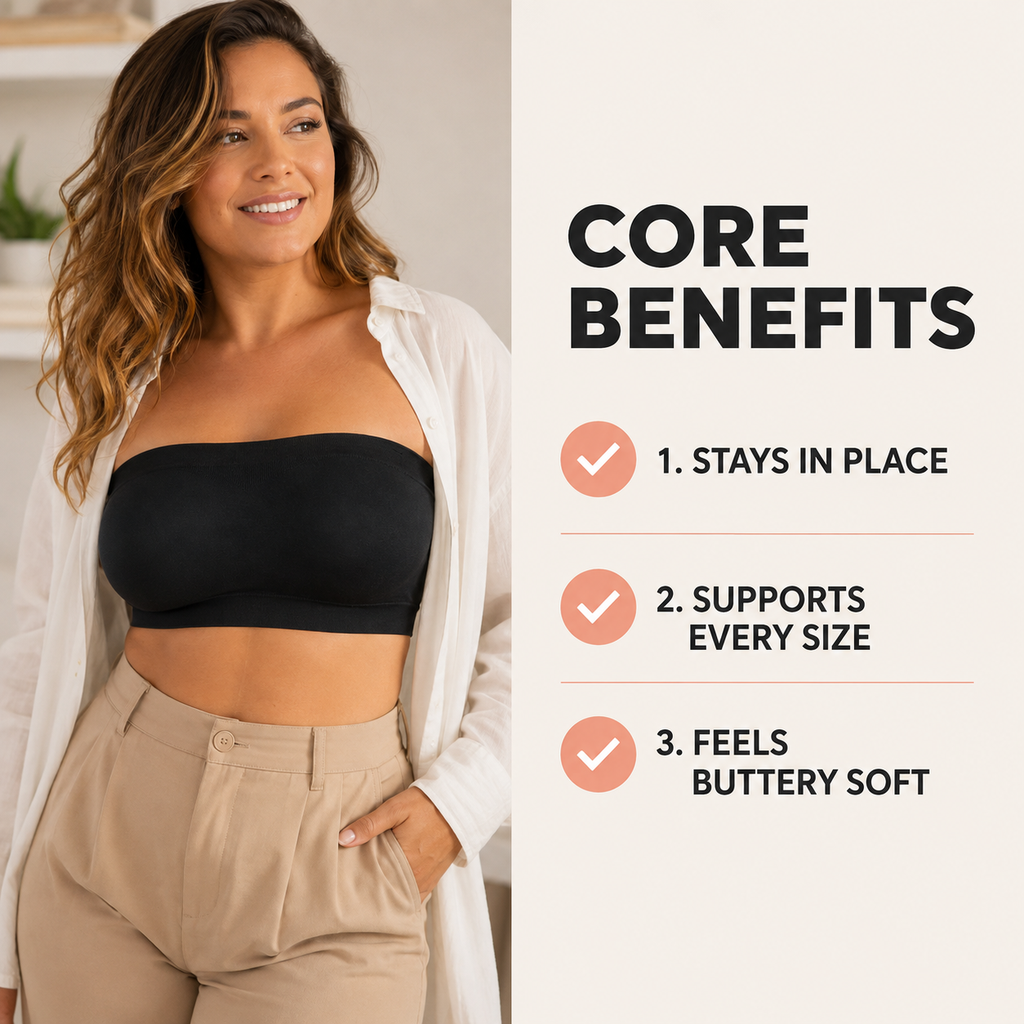 Convertible Strapless Bandeau Bra source-listed information overview