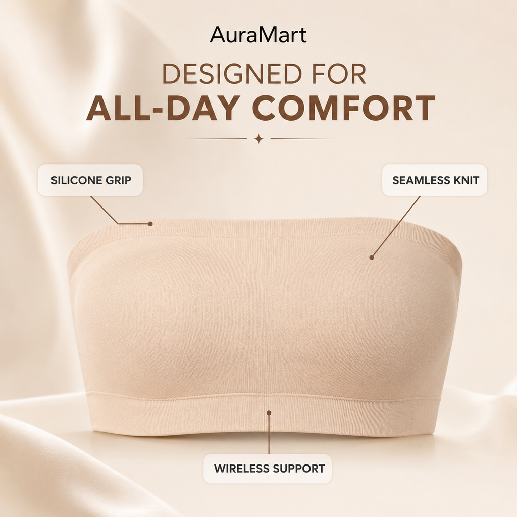 Convertible Strapless Bandeau Bra source-listed feature breakdown