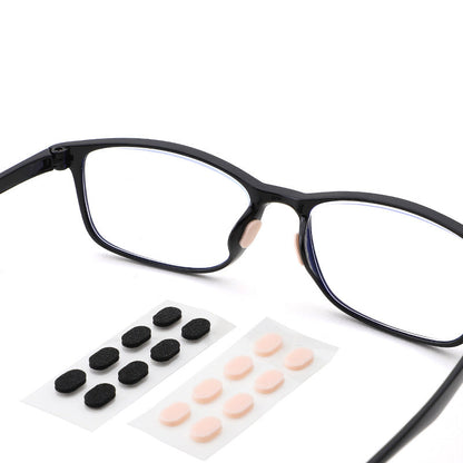 Soft EVA foam nose pads for glasses provide comfortable, pressure-free wear without smudging makeup. Anti-slip frames and eye patches prevent slipping.