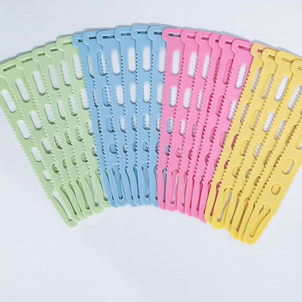 Windproof Clothes Hanger with Adjustable Clips for Home Use Anti-Blow Drying Rod