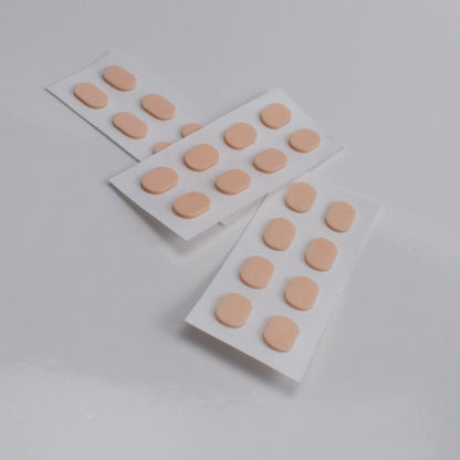 Soft EVA foam nose pads for glasses provide comfortable, pressure-free wear without smudging makeup. Anti-slip frames and eye patches prevent slipping.