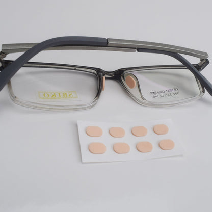 Soft EVA foam nose pads for glasses provide comfortable, pressure-free wear without smudging makeup. Anti-slip frames and eye patches prevent slipping.