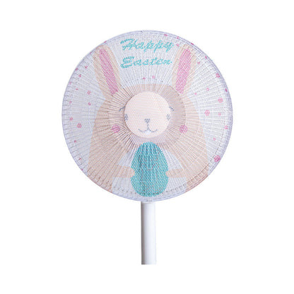 Summer Washable Dust-Proof Cartoon Round Electric Fan Protective Cover Base Fan Dust Cover