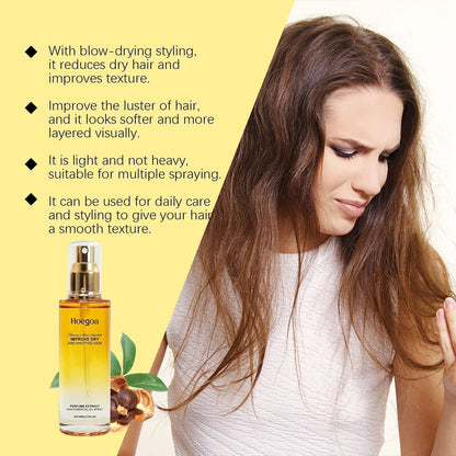 ✨Hoegoa 80ml Conditioning Oil Spray Scalp & Hair Strengthener Leave-In Conditioner Comforting Shampoo Cleanser