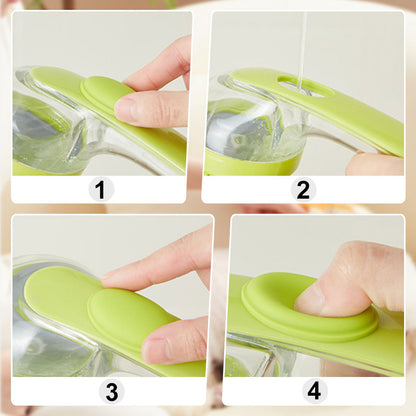 🔥🐶Pet Bath Brush with Long Handle & Shampoo Dispenser🌿