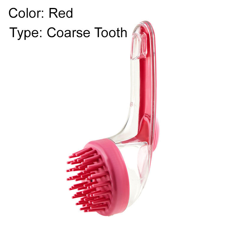 🔥🐶Pet Bath Brush with Long Handle & Shampoo Dispenser🌿