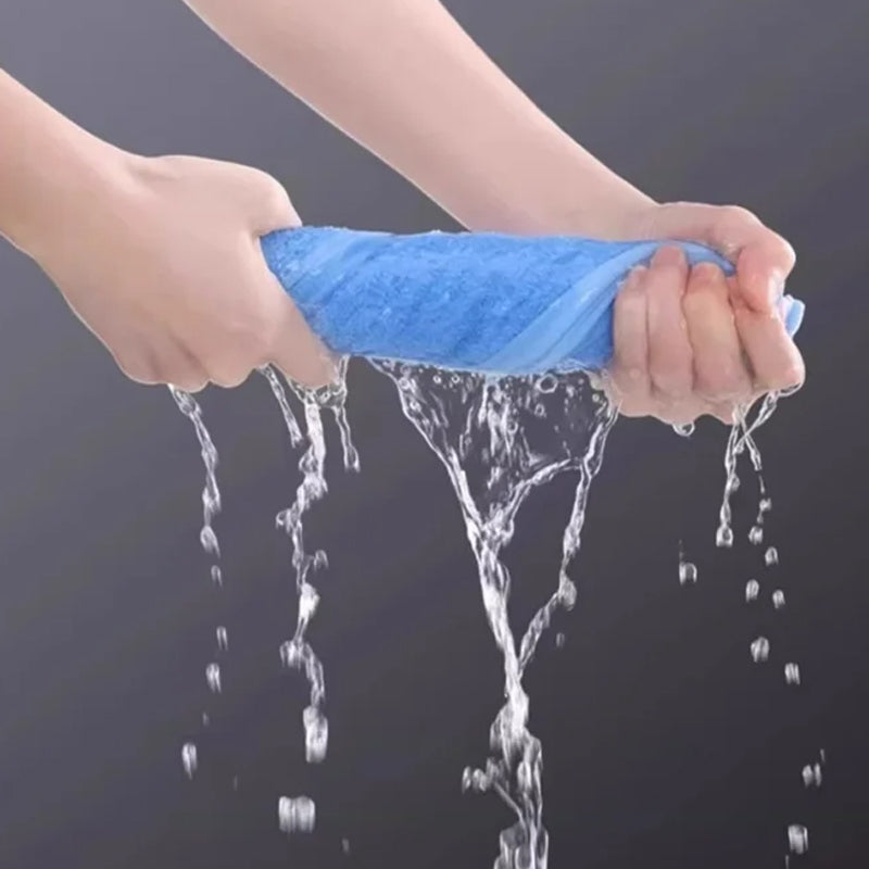 Superior Kitchen 5A-Grade Oil-Absorbing Cloth: Thickened, Resistant to Wear, Multi-Purpose, Non-Greasy, Household Kitchen Dishcloth