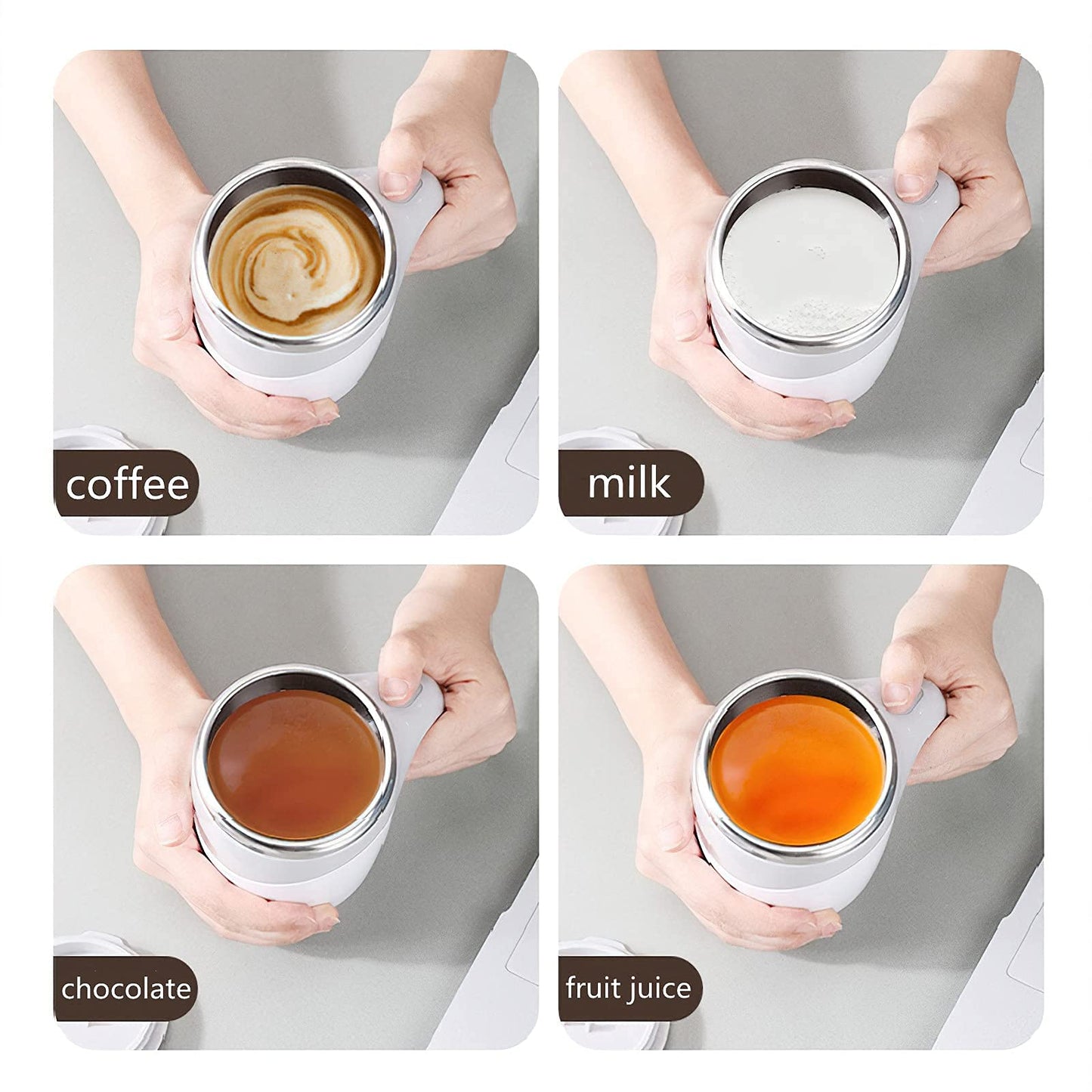 🥳2026 HOT SALE🥳💞50K+ SOLD!💥⏳⚡ 50% OFF! Rechargeable Auto Stir Coffee Mug – One-button magnetic stirring, no more residue. Saves time, easy to clean. Perfect for coffee, hot chocolate & soup. A unique gift for loved ones. ☕🎁