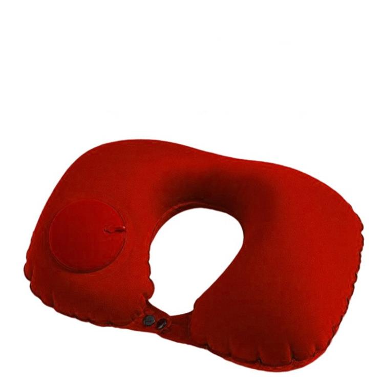🎄Kerstdeal ALTIJD 50% KORTING!🚄Opblaasbaar U-vormig Reiskussen (Pers Type) - Ingesloten Pomp (30s Opblazen) + Compact Draagbaar: Comfortabel Tijdens Trein/Autoreizen!