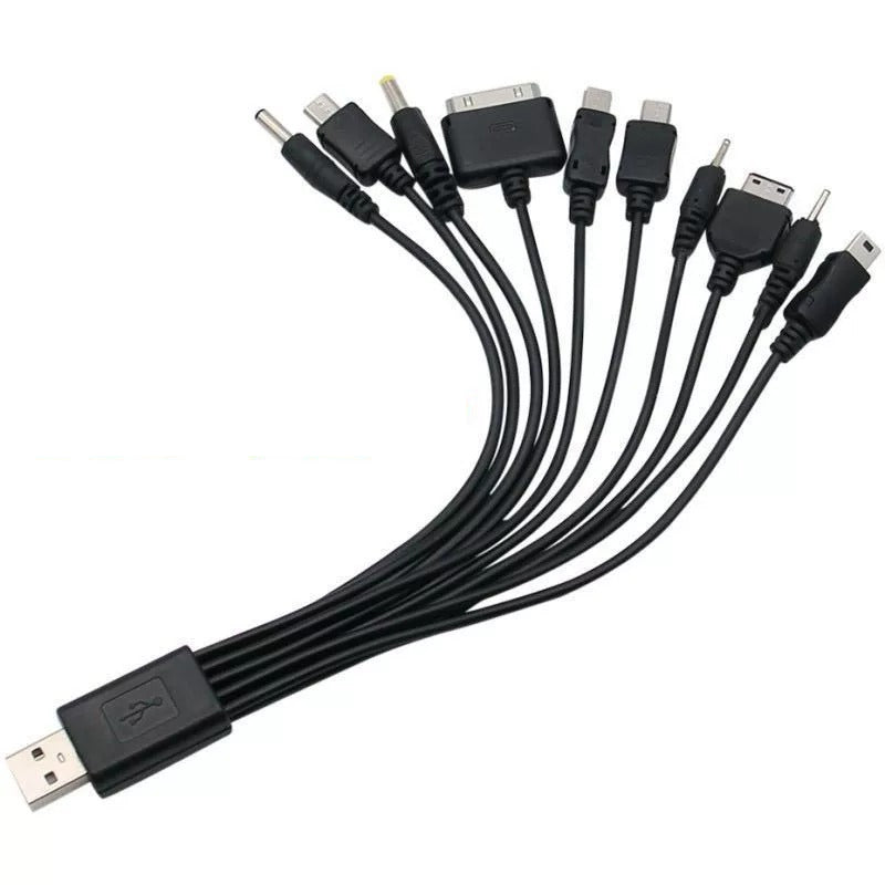10-in-1 Multifunctional Charging Cable