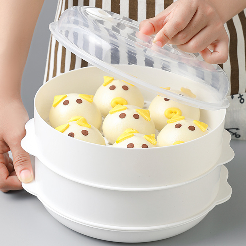 Heat-resistant multi-layer microwave steamer
